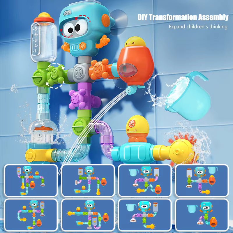 Bimi Toys 27PCS Baby Bath Toy Water Play Set